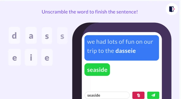 ChatterStars 11+ vocabulary challenge